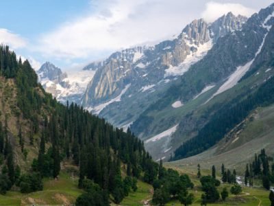The beautiful nature with Himalaya Mountain